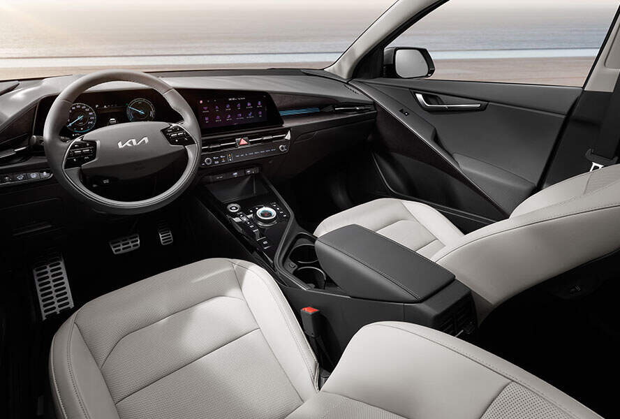 기아 니로 하이브리드 내부 인테리어