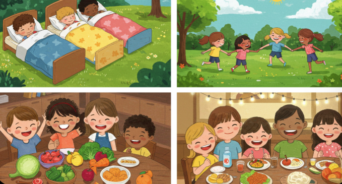 아이들의 건강한 면역 시스템을 위한 생활 습관