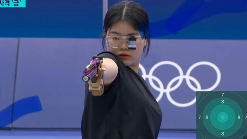 파리올림픽 금메달 사격 오예진