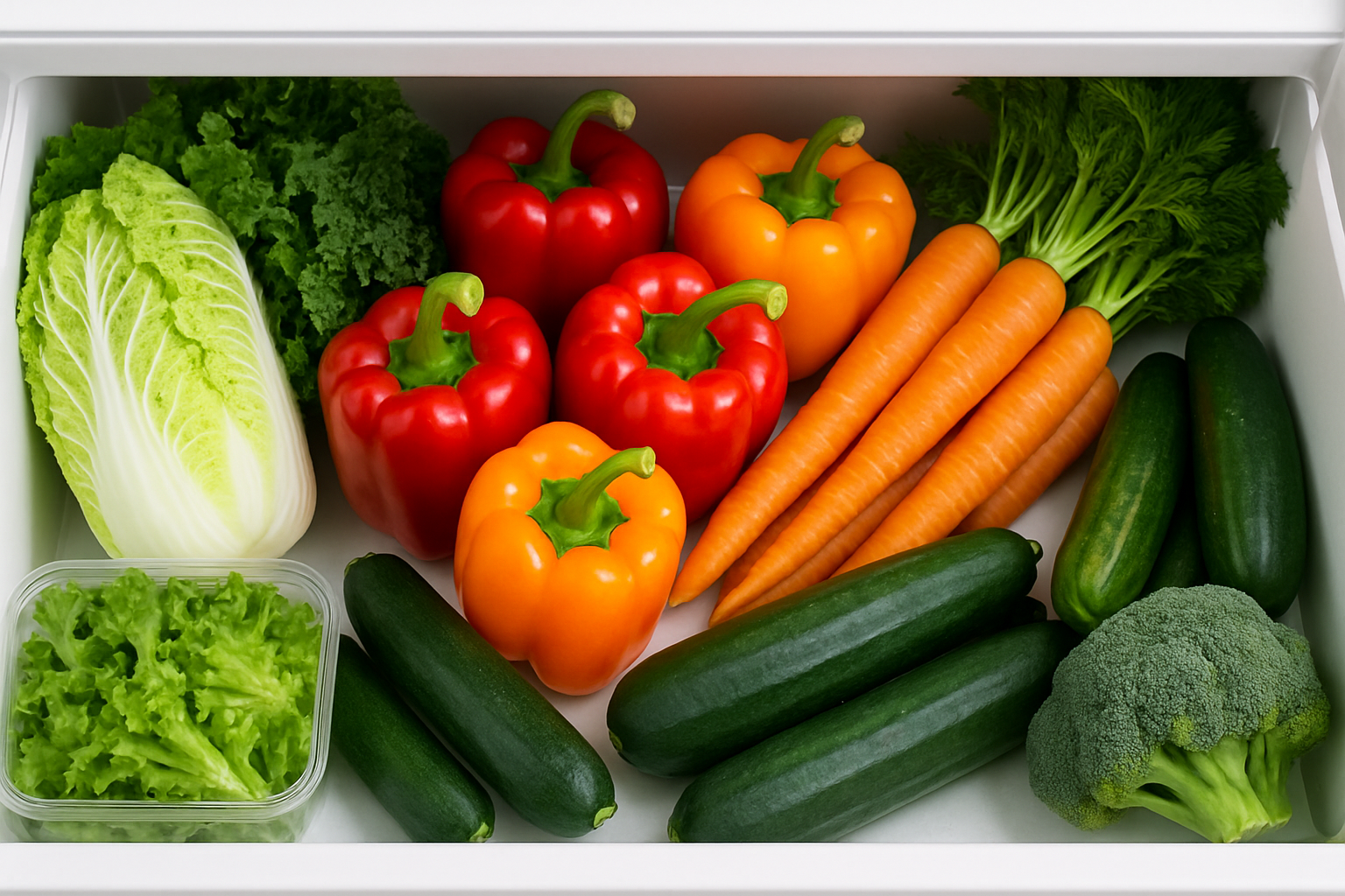 채소, 일주일 더 신선하게! 냉장고 정리 꿀팁 대공개