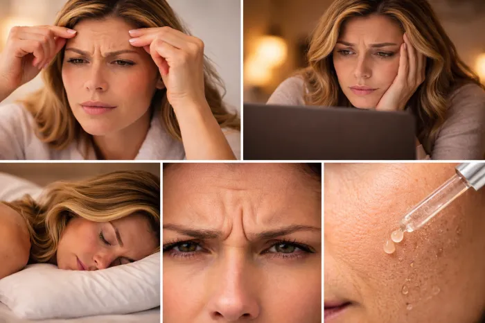 미간 주름 생기는 이유