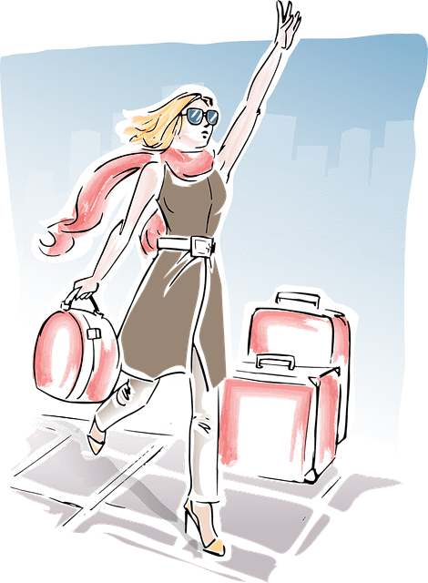 여행가는여자
