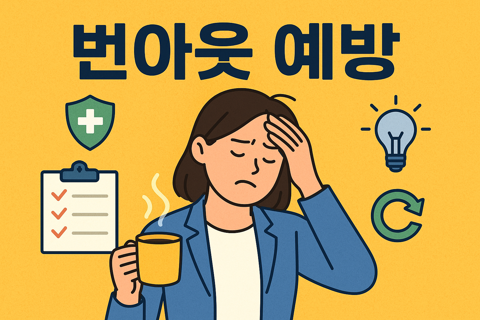 번아웃 예방! 실생활에서 실천하는 마음 관리법