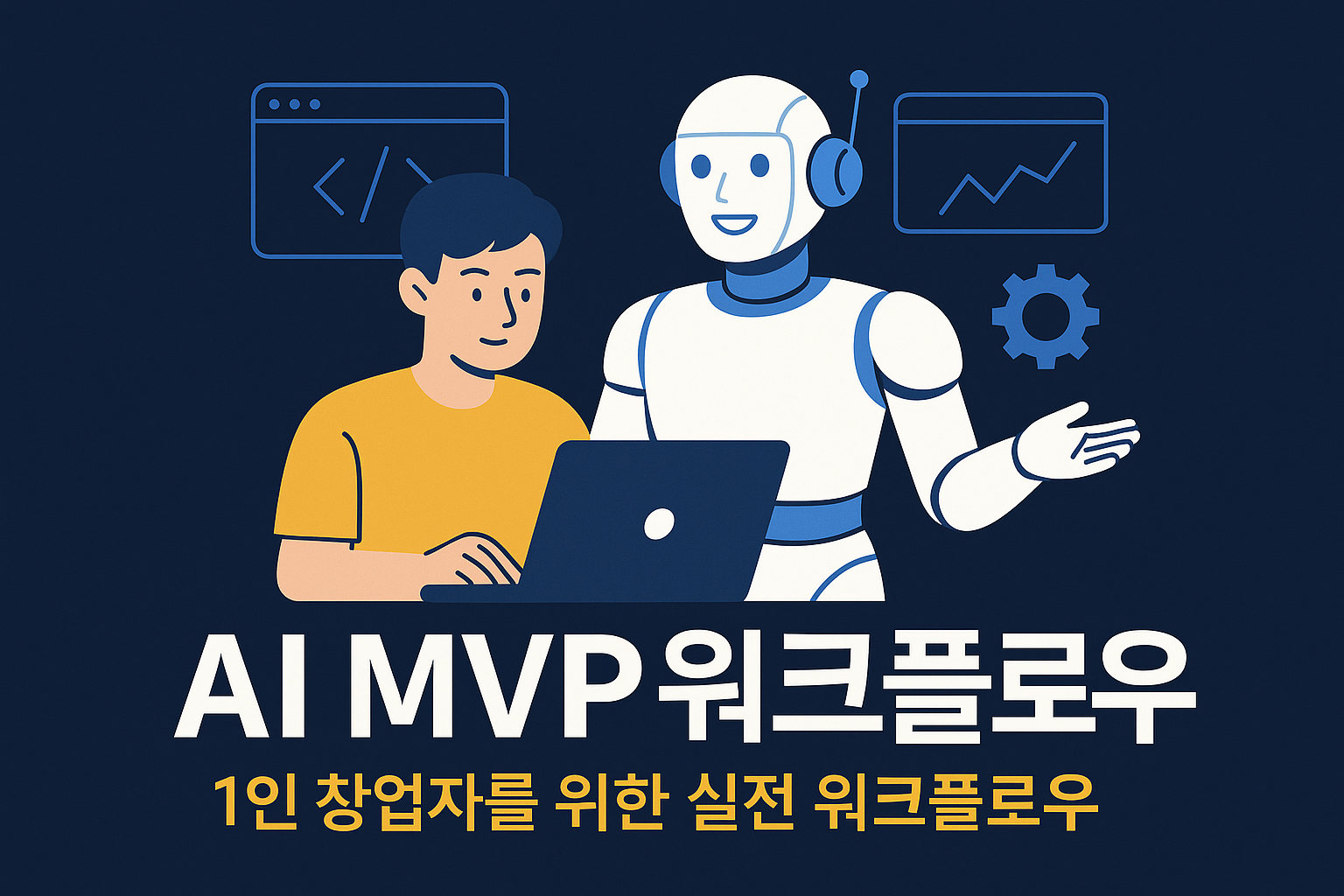 AI MVP워크플로우로 관련 이미지