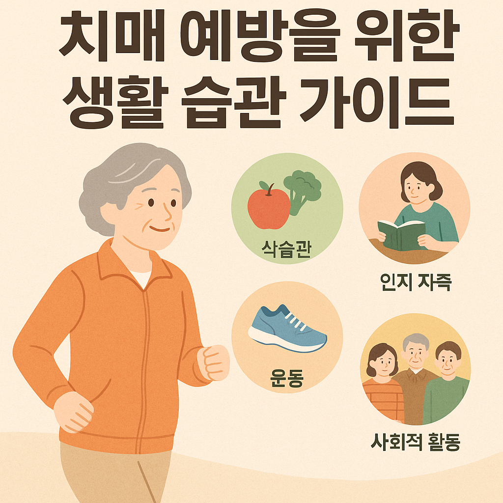 치매 예방을 위한 생활습관 가이드