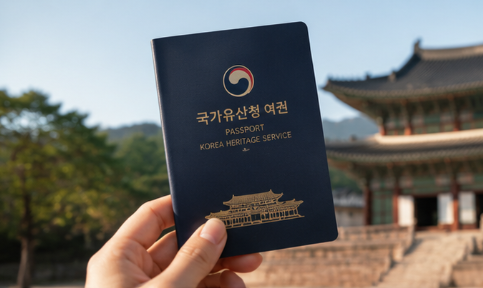 국가유산 방문자 여권 신청부터 수령까지