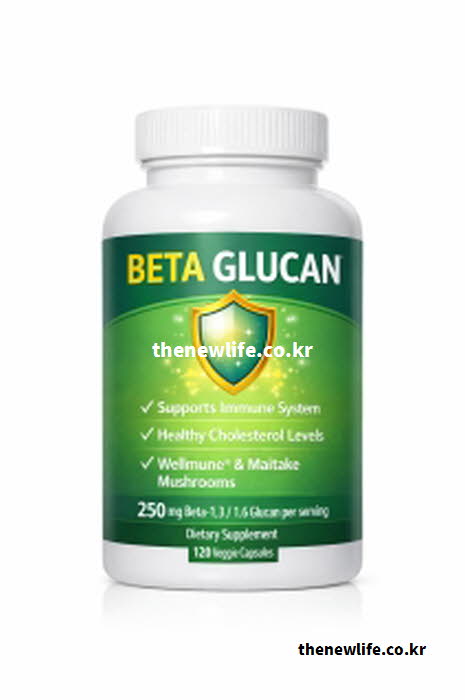 고지혈증에 좋은 음식과 과학적으로 검증된 베타글루칸 영양제 실물 사진