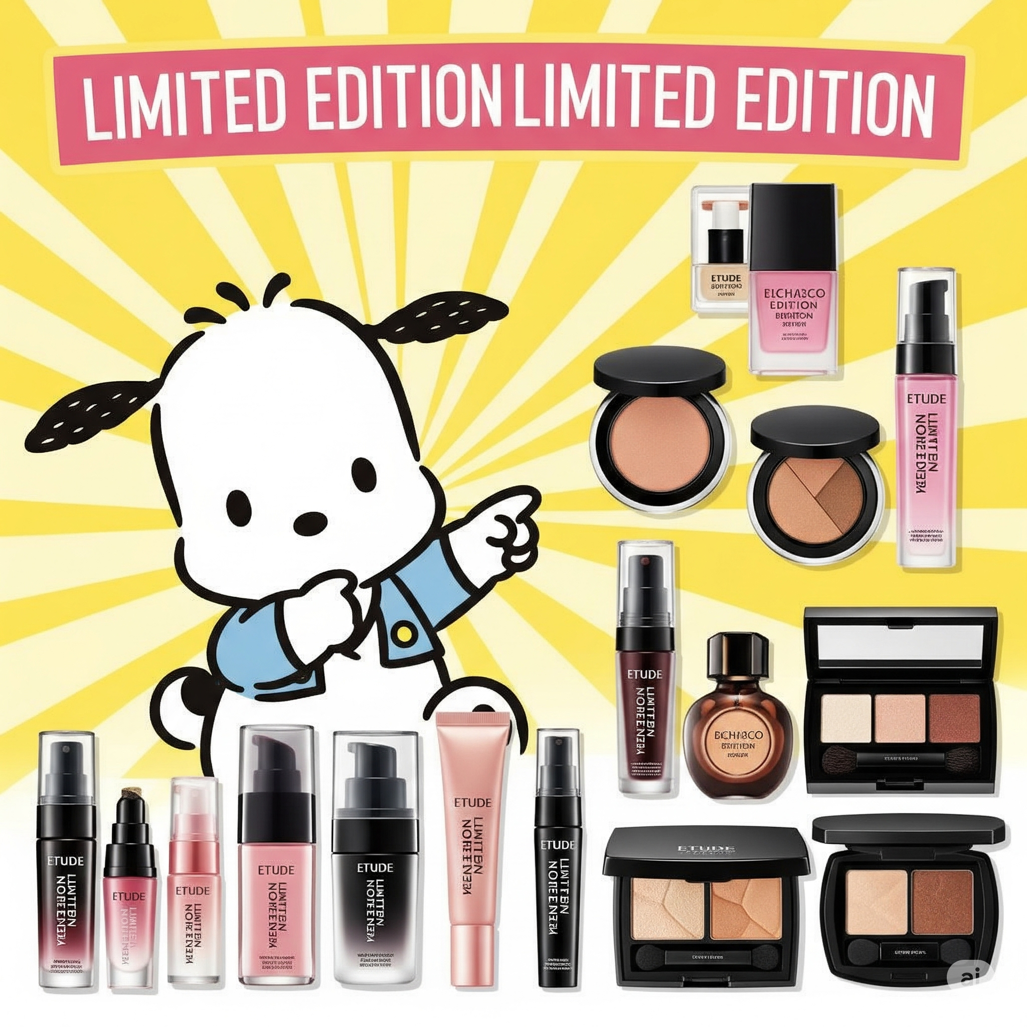 에뛰드X포차코 한정판! 품절되기 전에 서두르세요