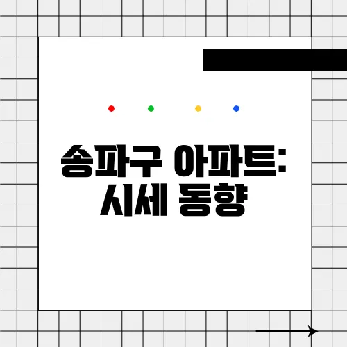 송파구 아파트: 시세 동향
