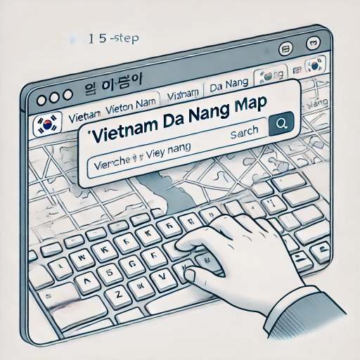 베트남 다낭 지도 한글판 보기