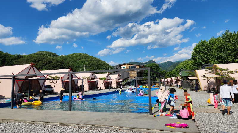 포천 아쿠아마린 글램핑