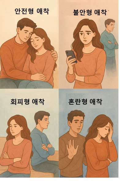 애착 유형별 연애 스타일