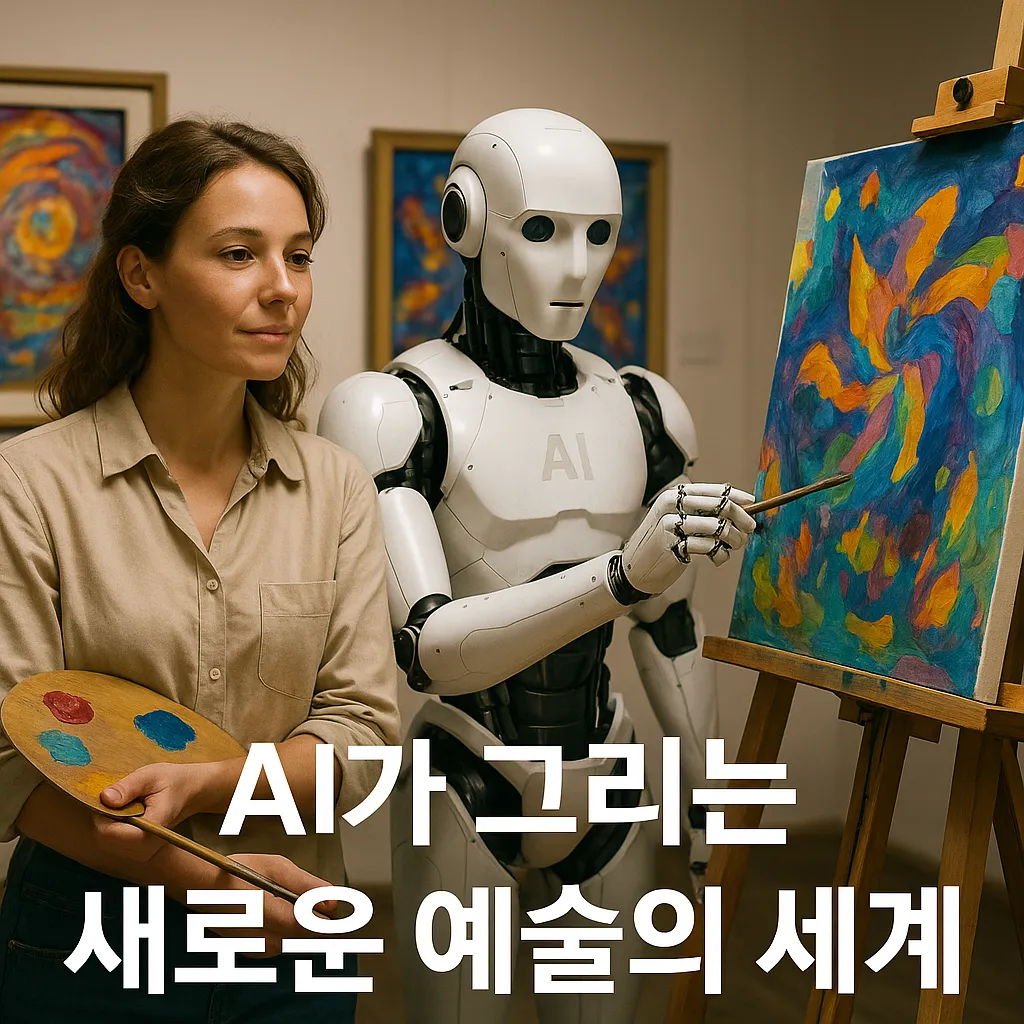 2025년, AI가 그리는 새로운 예술의 세계: 창작의 경계가 무너지다
