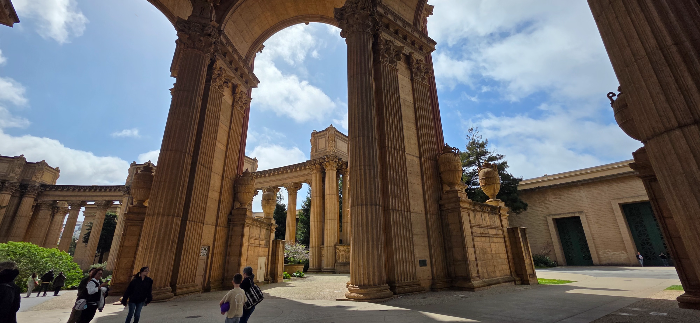 Palace of Fine Arts 경치