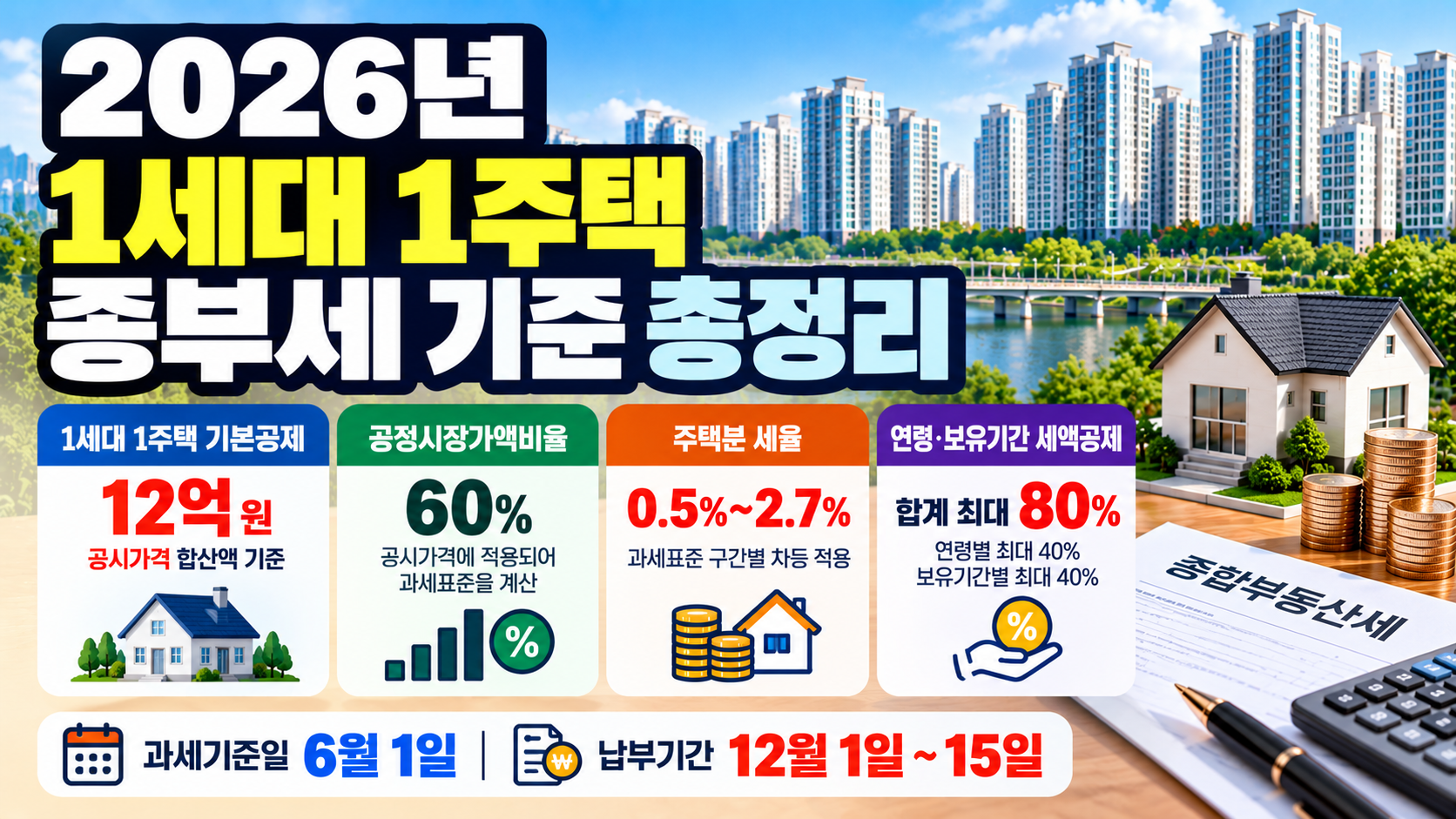 1세대 1주택 종부세