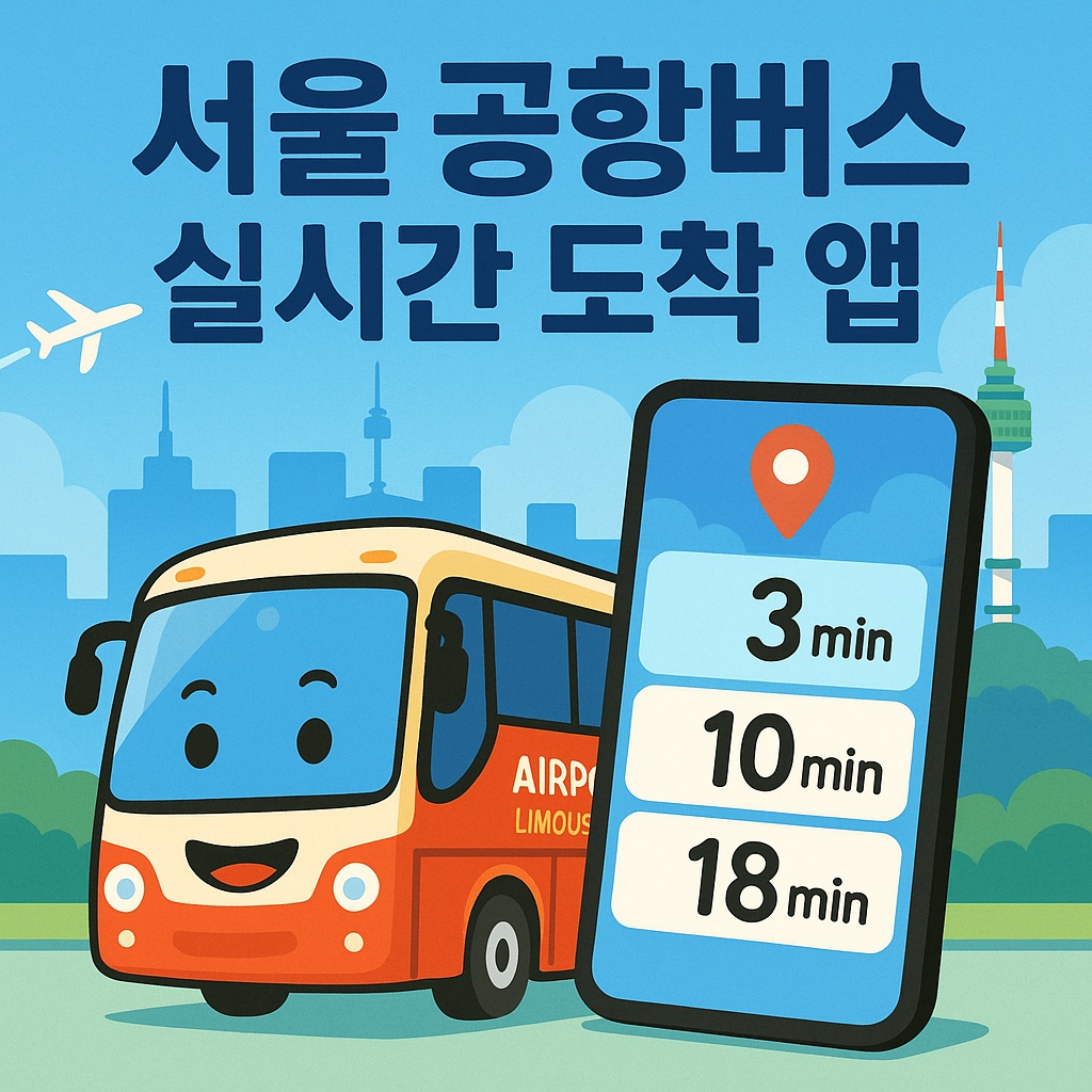 서울 공항버스 실시간 도착 앱