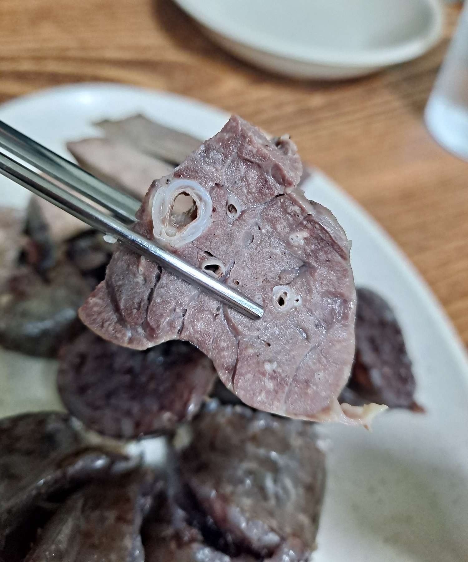 공단떡볶이 순대 허파