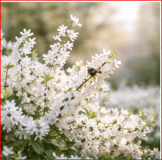 미선나무 개화 시기가 해마다 달라지는 이유