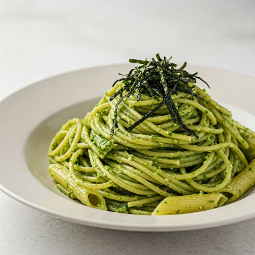 곤드레 나물 페스토 파스타