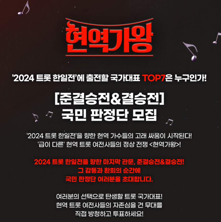 현역가왕 국민판정단