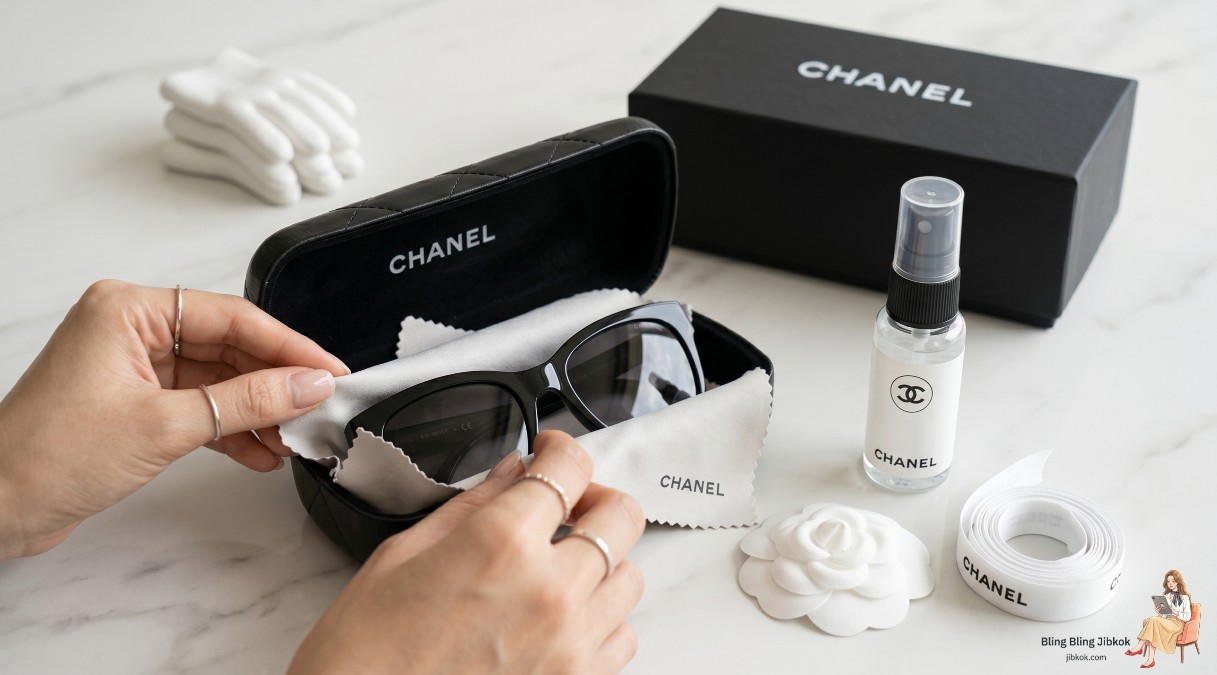명품 선글라스 관리 및 보관 방법 (luxury sunglasses care guide)