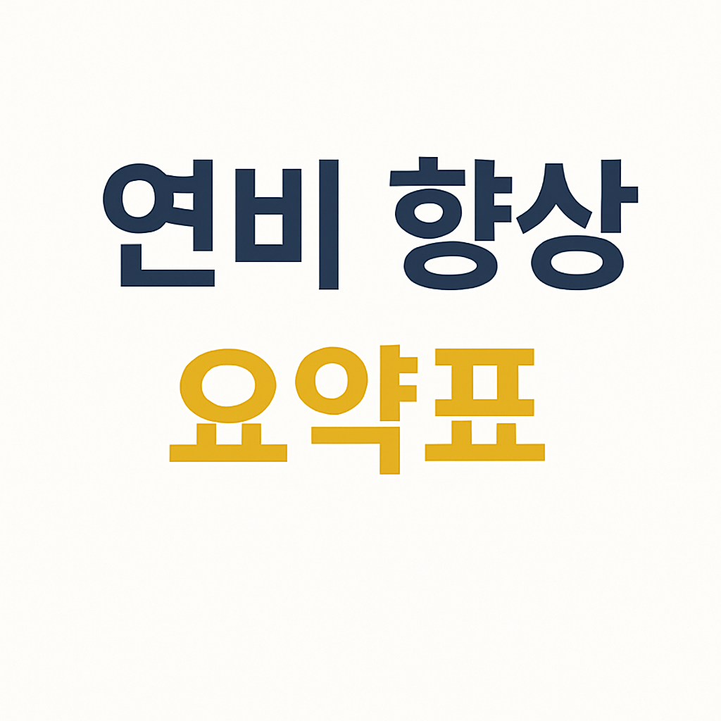 자동차 연비 극적으로 높이는 습관 7가지, 고유가 시대 생존 전략!