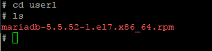 rpm mariadb