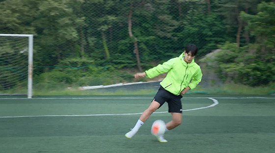 최종우 축구하는 모습