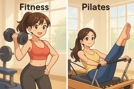 필라테스 피트니스 차이점 정확히 비교