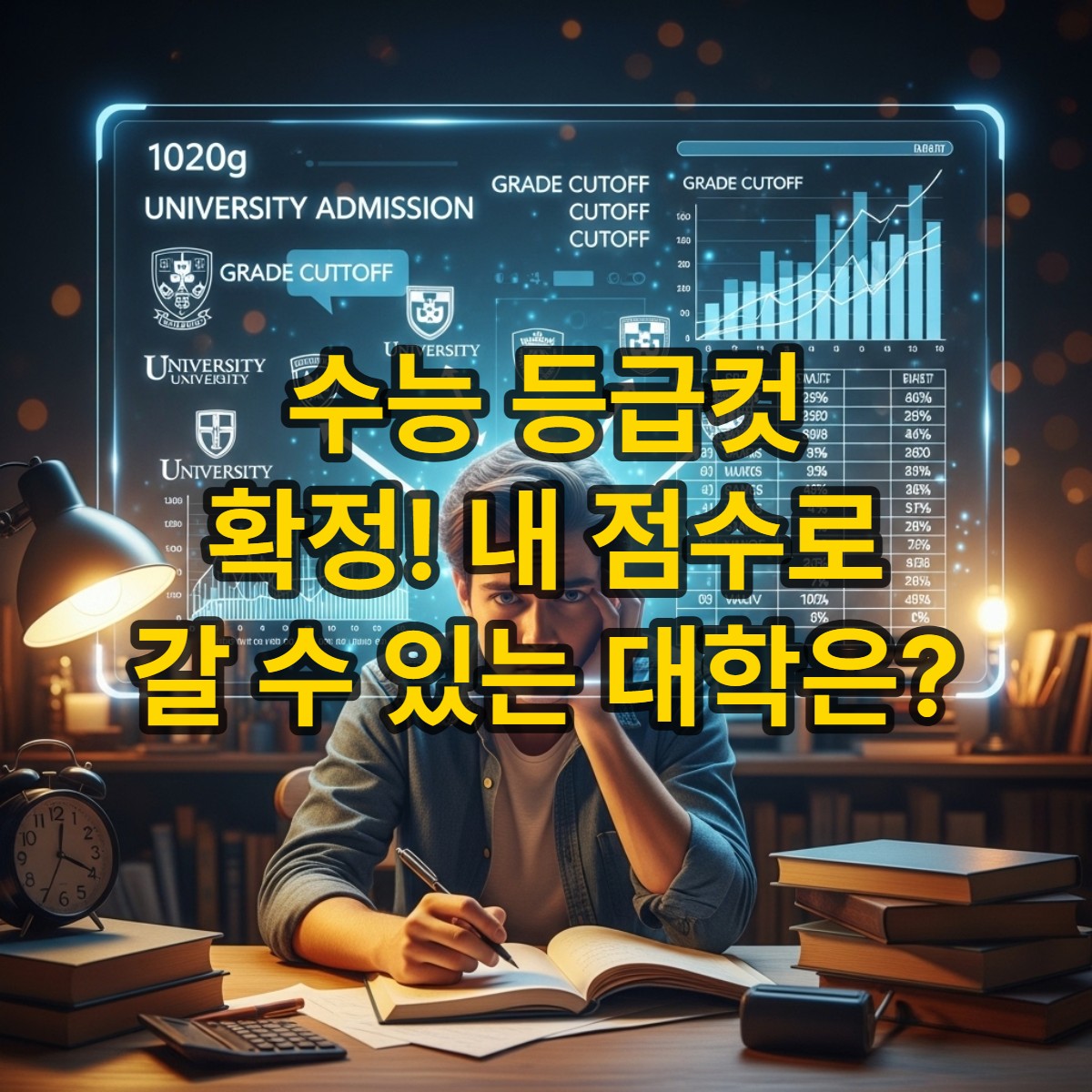 타이틀이미지_수능 등급컷 최종 분석: 내 점수로 갈 수 있는 대학은?