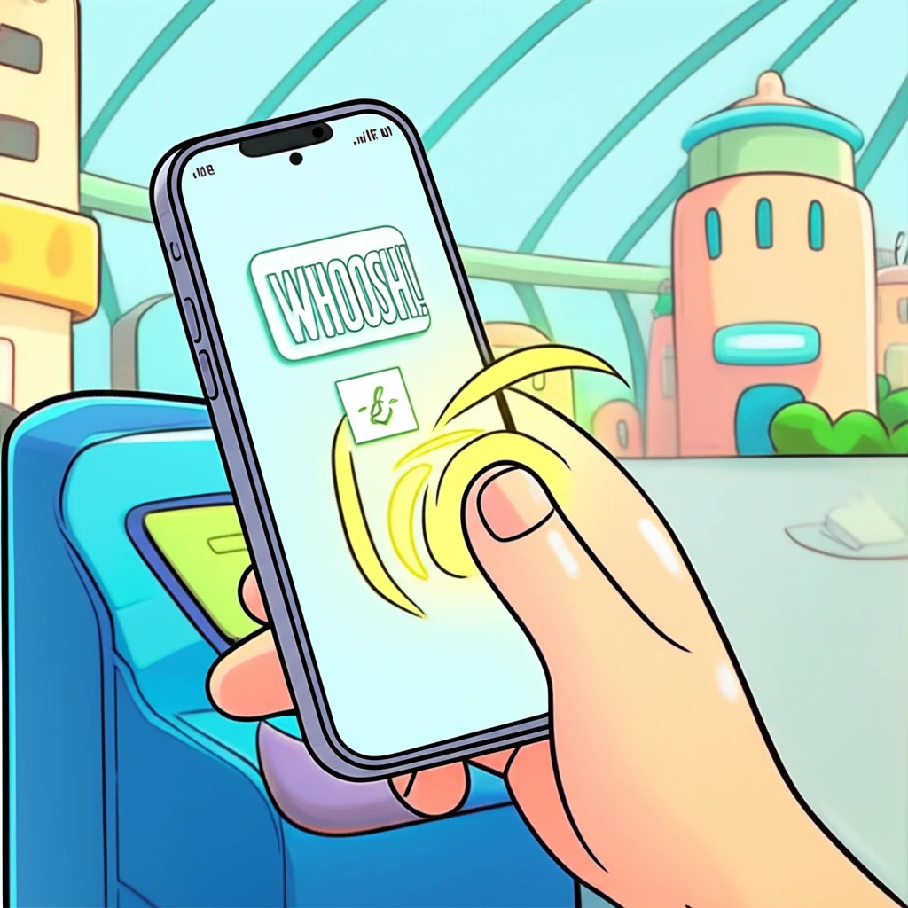 실물 카드처럼 빠르게 모바일 교통카드..