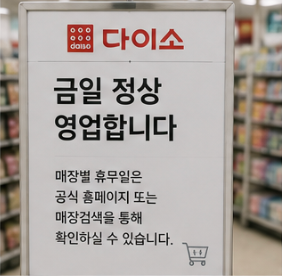 다이소 영업시간