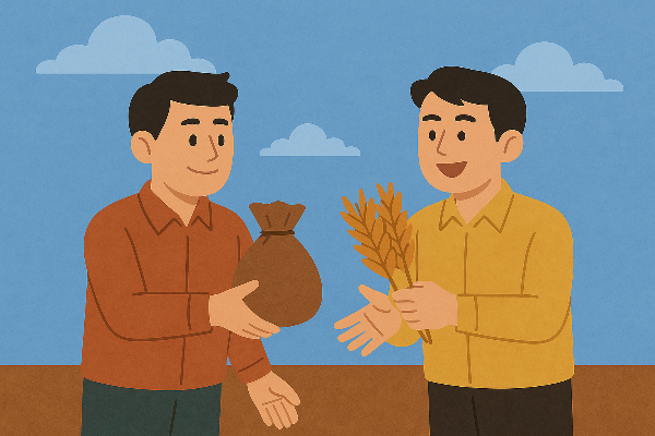 물물교환에서 돈으로 바뀐 이유