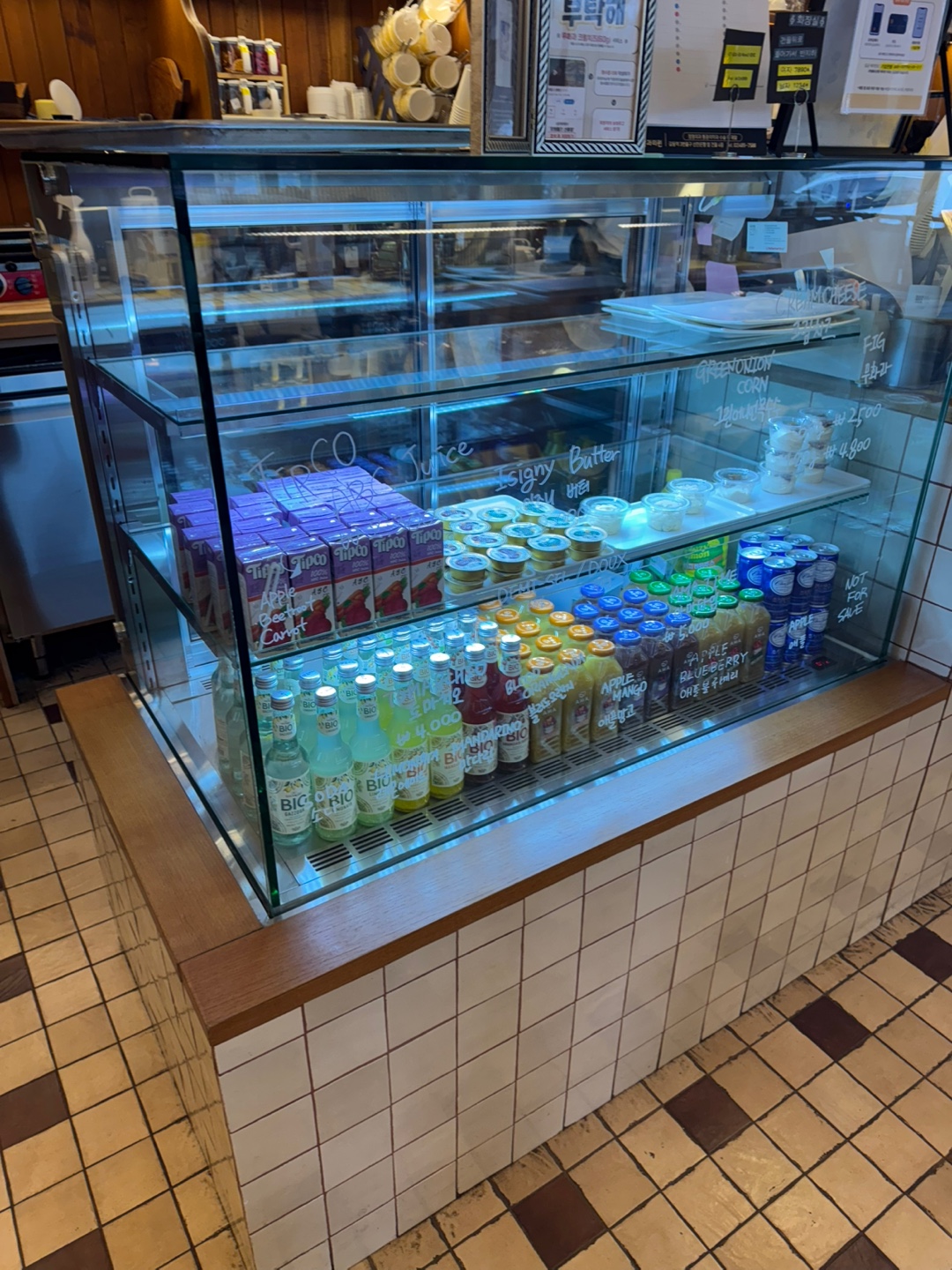 완제품 음료 메뉴