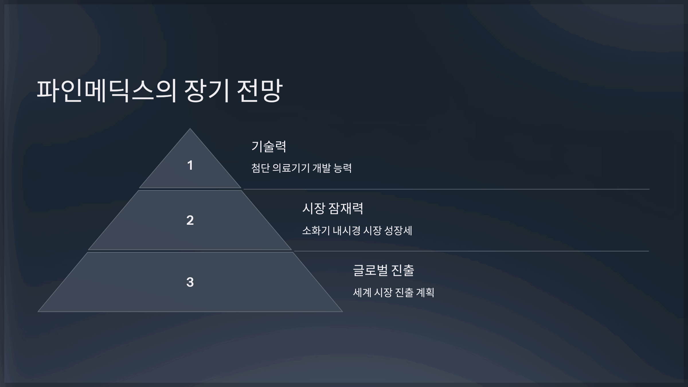 파인메딕스의 장기 전망