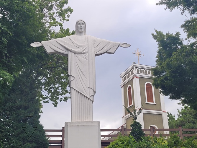 삼척 성내동성당 예수성심상 사진