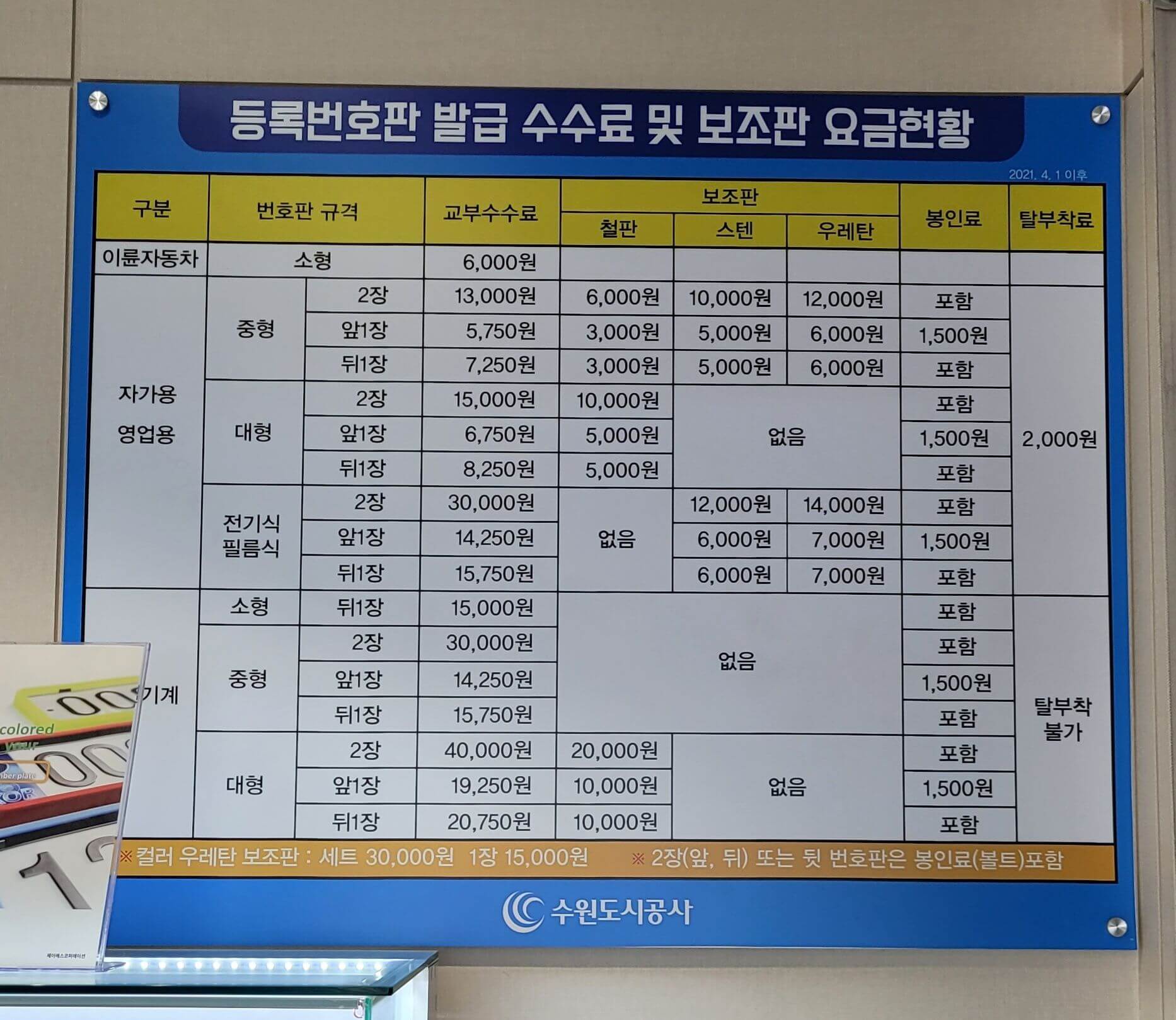 자동차번호판11