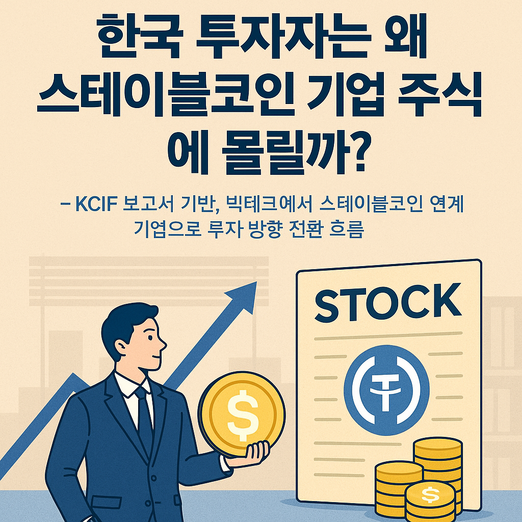 한국 투자자는 왜 스테이블코인 기업 주식에 몰릴까?