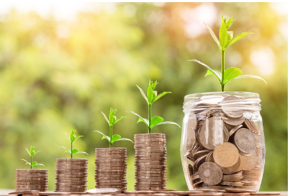 동전과 통장사진