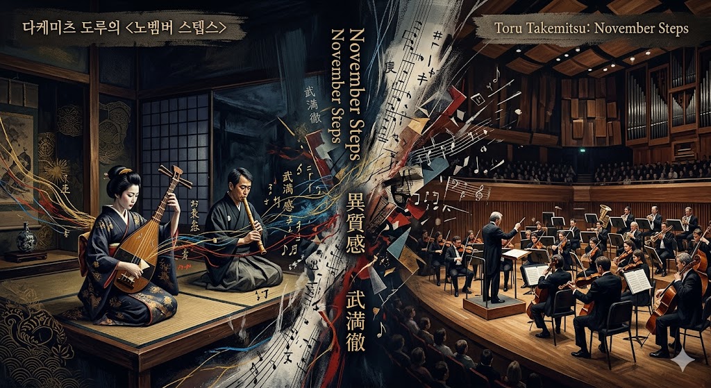 억지스러운 융합 대신 이질성을 그대로 수용함으로써 탄생한 <노벰버 스텝스>