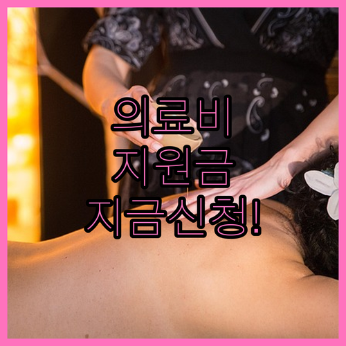 정부 의료비 지원 혜택 실시간 안내 ..