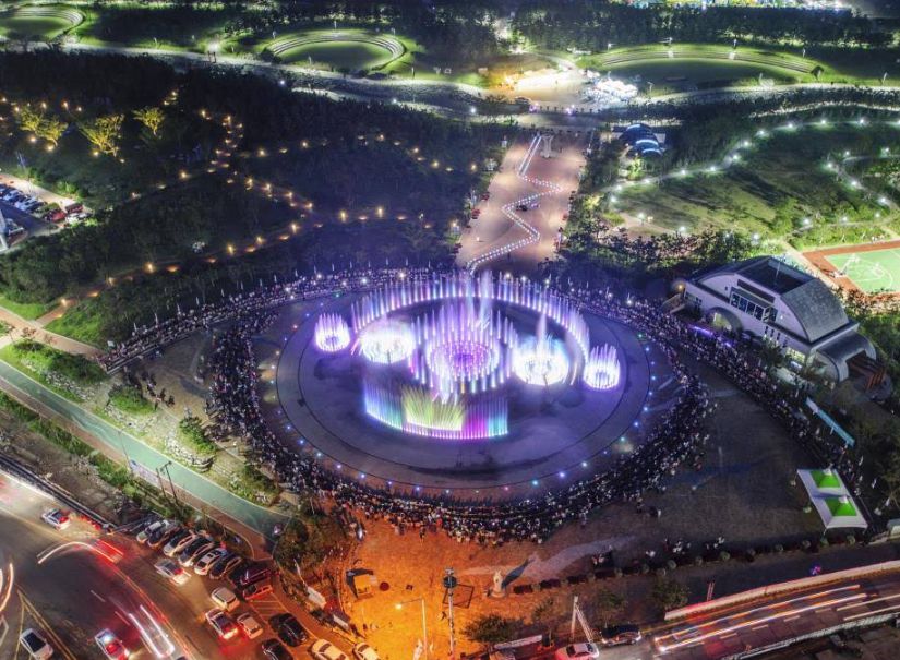 다대포 꿈의낙조분수