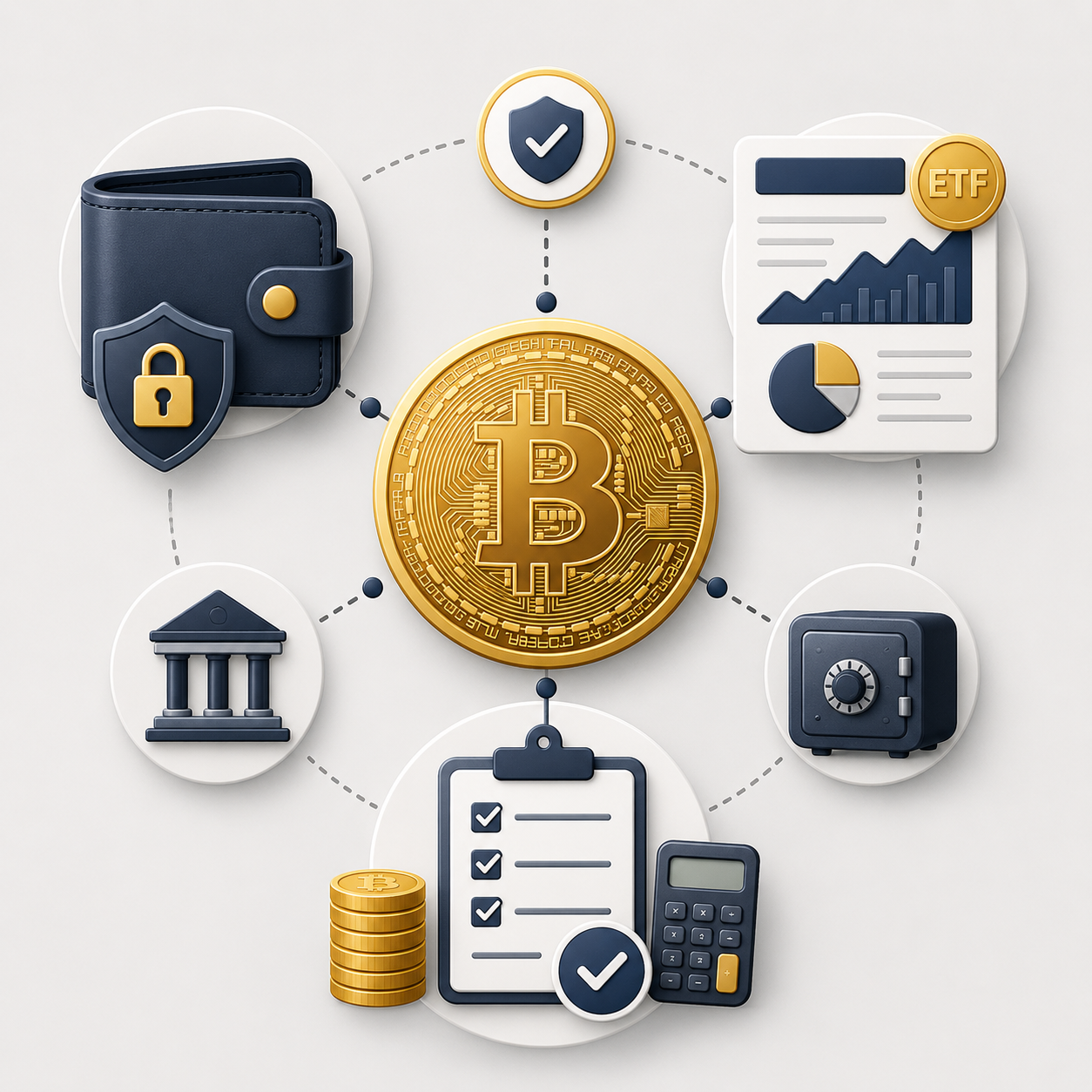 비트코인 직접 매수 ETF 보관 세금 최종 점검 이미지