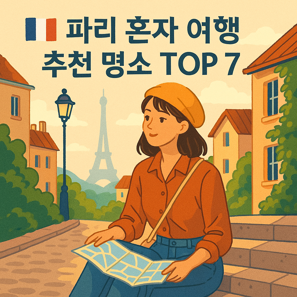 파리 혼자 여행 추천 명소 TOP 7