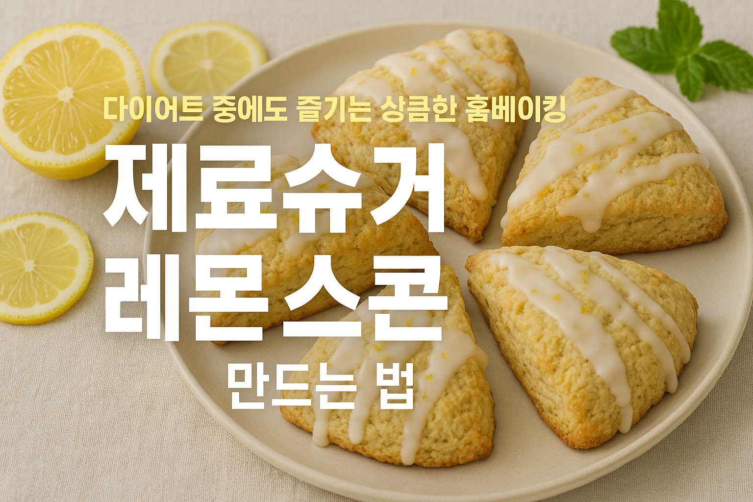 레몬 스콘