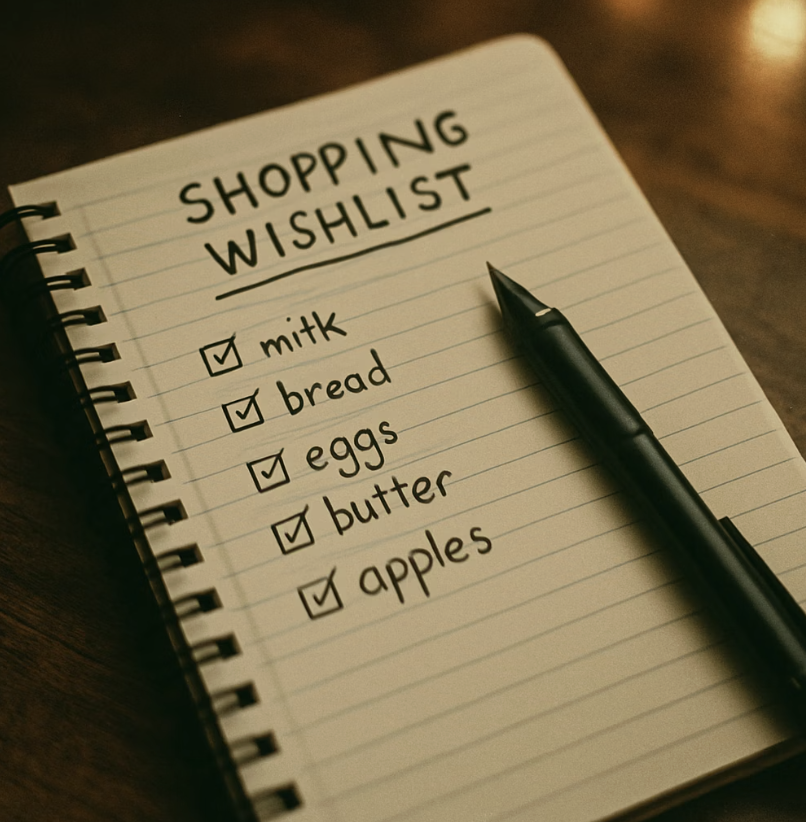 미리 짜는 쇼핑 지도, '위시리스트'
