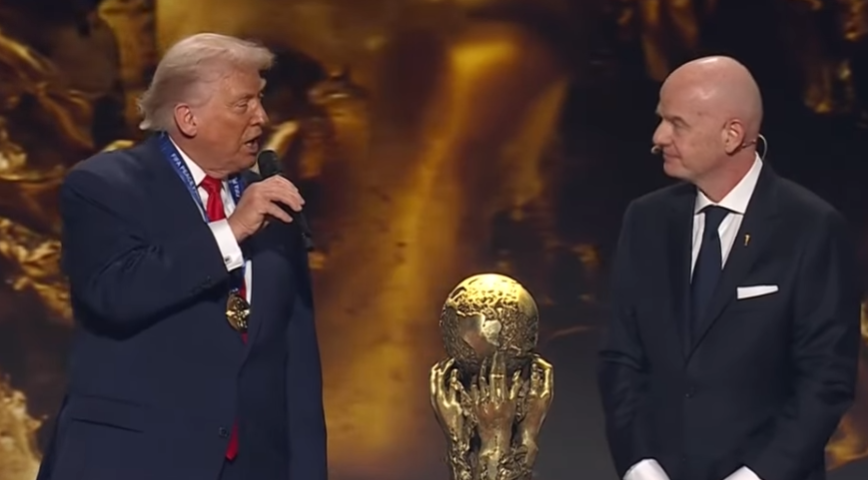 트럼프 미국 대통령&amp;#44; 신설 &amp;#39;FIFA 평화상&amp;#39; 초대 수상자로 선정