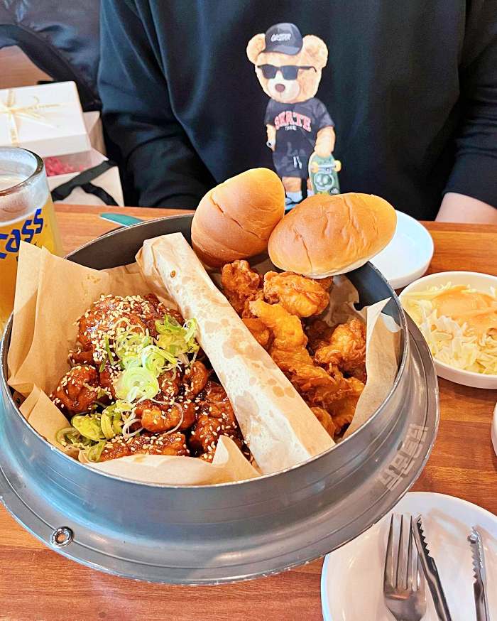 수원 통닭거리 맛집 고추장 통닭