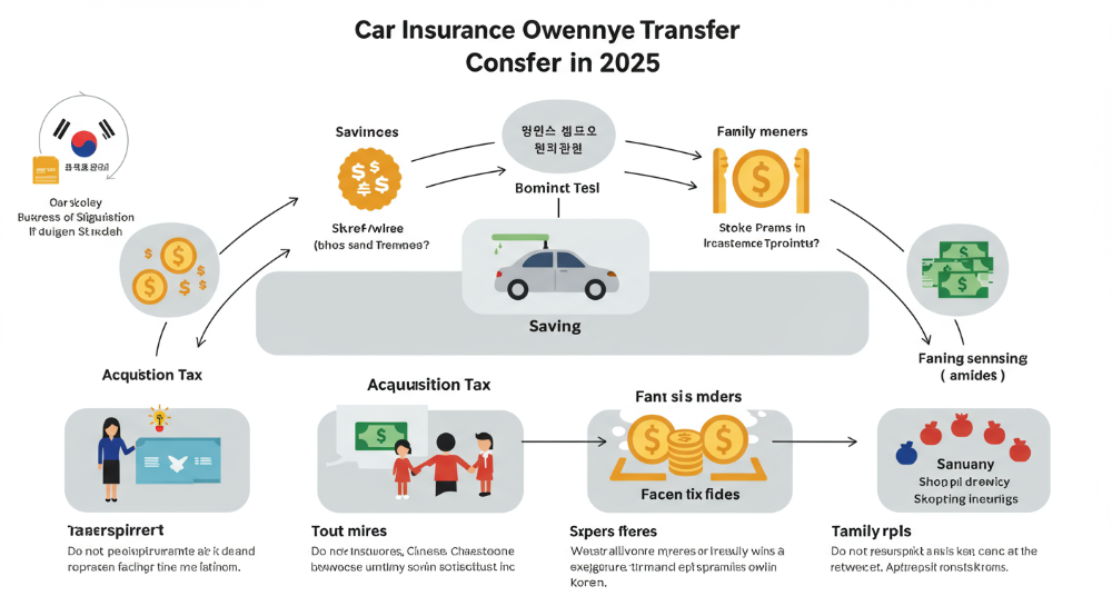 지금 알아보세요! 2025년 자동차 보험 명의 변경, 숨겨진 비용까지 완전 분석