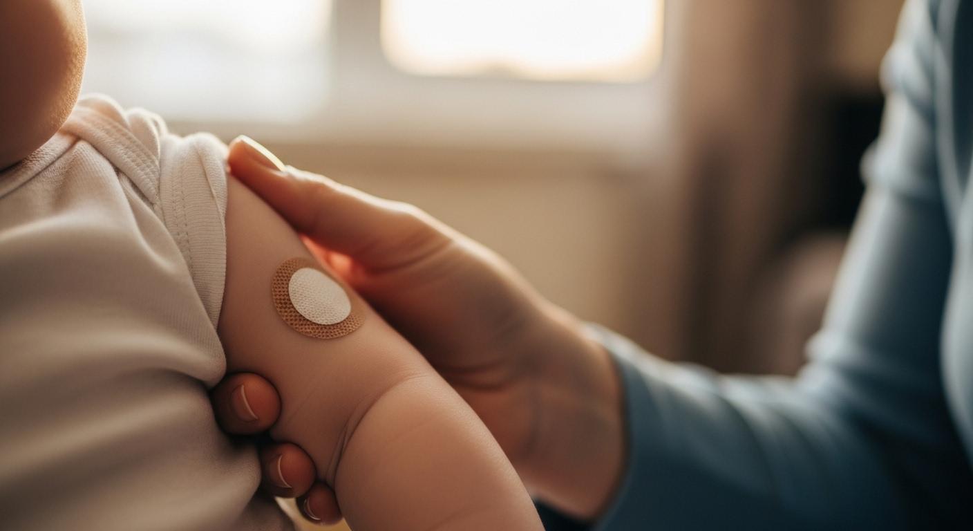 아기 예방접종 오후